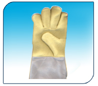 Kevlar / Para Aramid Palm with Pure Chrome Hand Gloves 